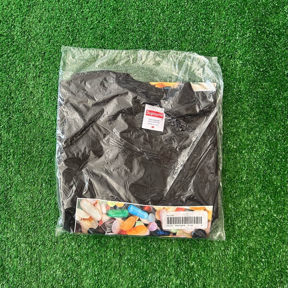 Supreme Black Pills Tee Shirt